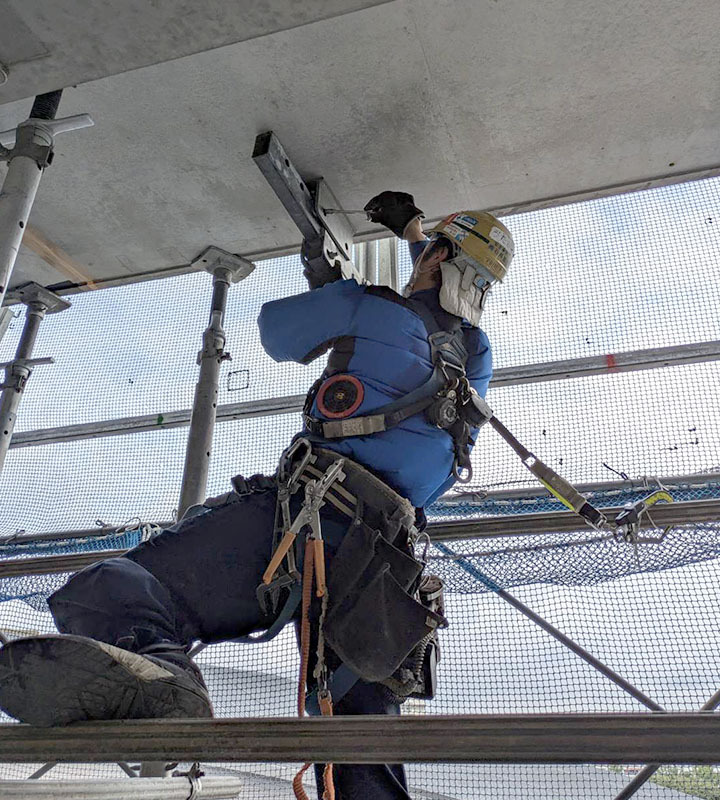 外部足場組み立て(足場工事)|事業案内-1