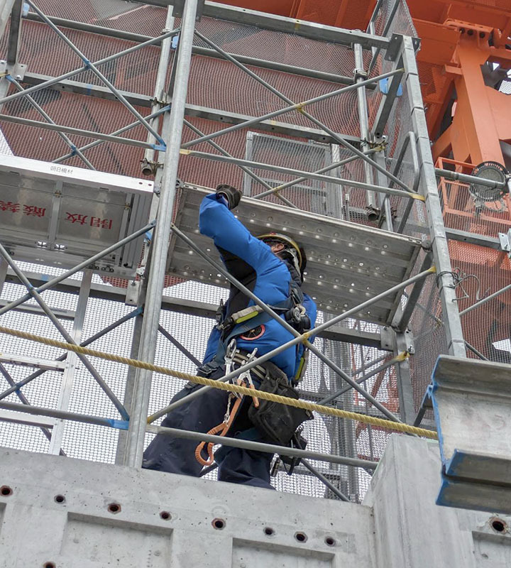 外部足場組み立て(足場工事)|事業案内-2